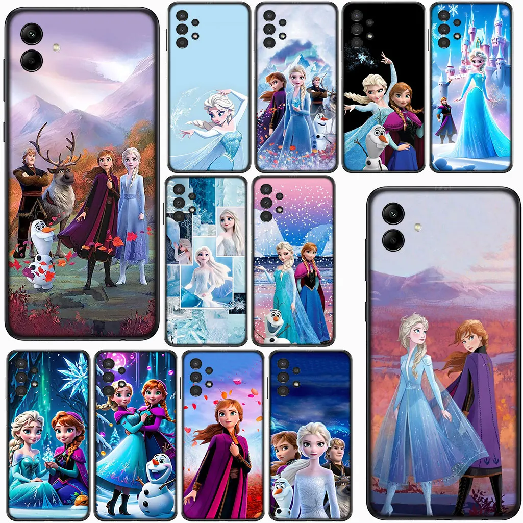 Мягкий чехол Olaf Frozen Elsa Anna для Samsung Galaxy S22 S21 S20 Fe Ultra S8 Plus M21 M31 M55 M15 + A35 A55 A22 Чехол для телефона