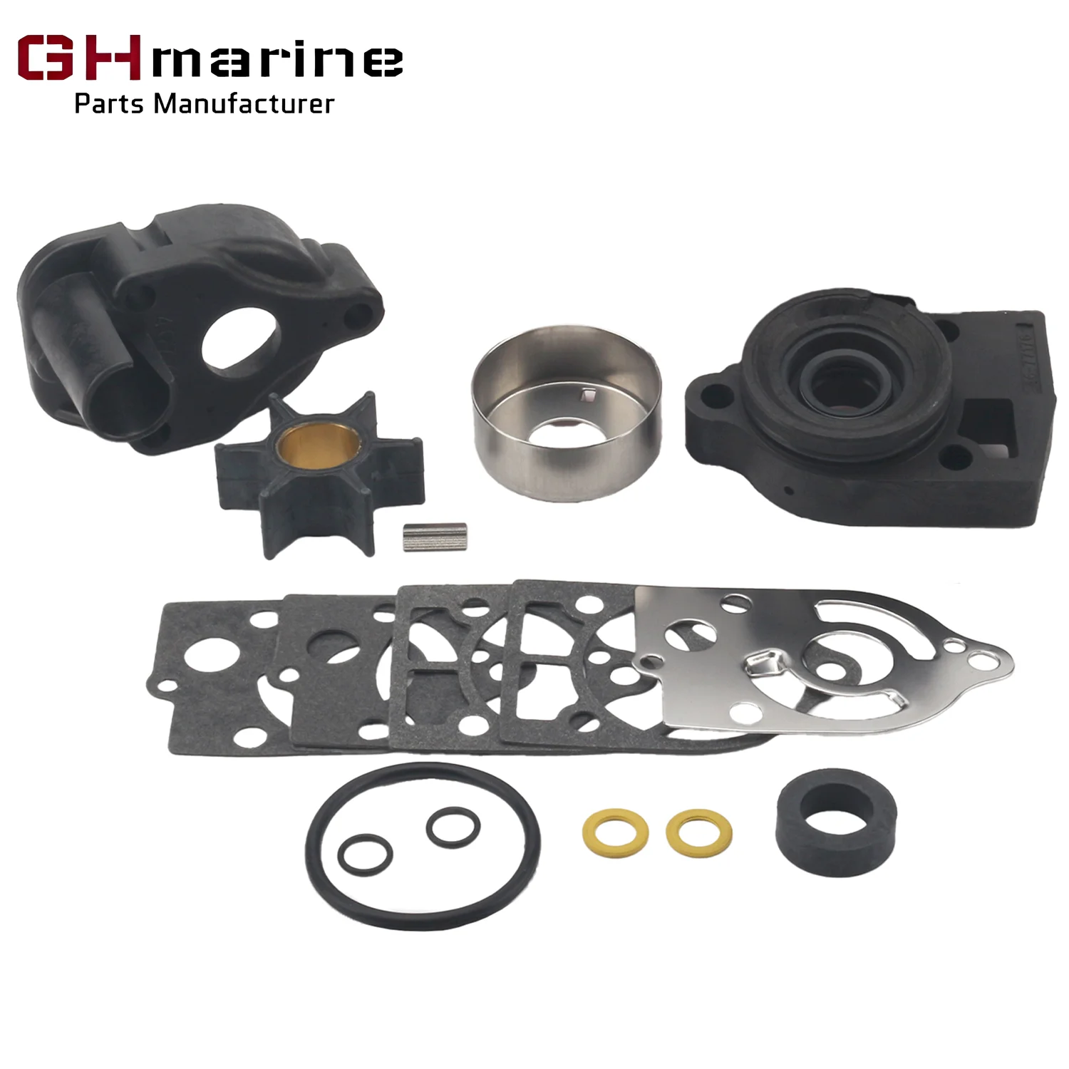 

46- 77177A3 Замена для Mercury 30HP 35HP 40HP 45HP 50HP 60HP 70HP Комплект для восстановления морского водяного насоса 0509033 0775453