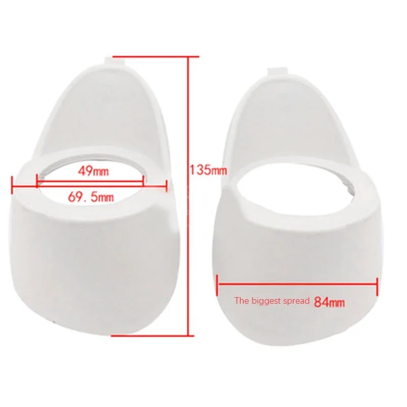 2 قطعة 2.5 بوصة صوت السيارة A-عمود مكبر الصوت قوس سيارة اتجاهين تردد مقلوب قالب قوس قاعدة مكبر الصوت