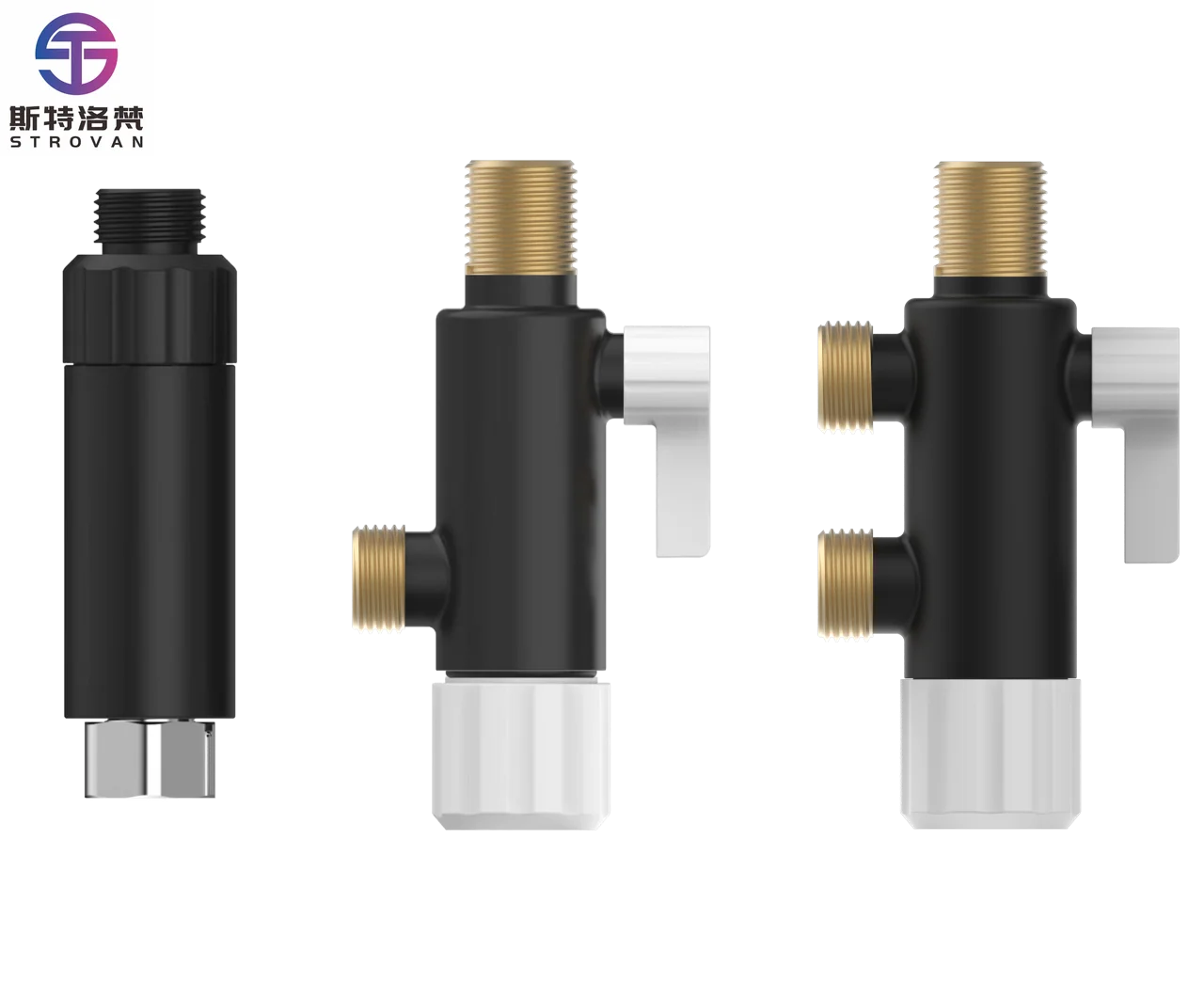 

STLF Scale Inhibitor Filter with Built in Angle Valve for Easy Installation in Bathrooms