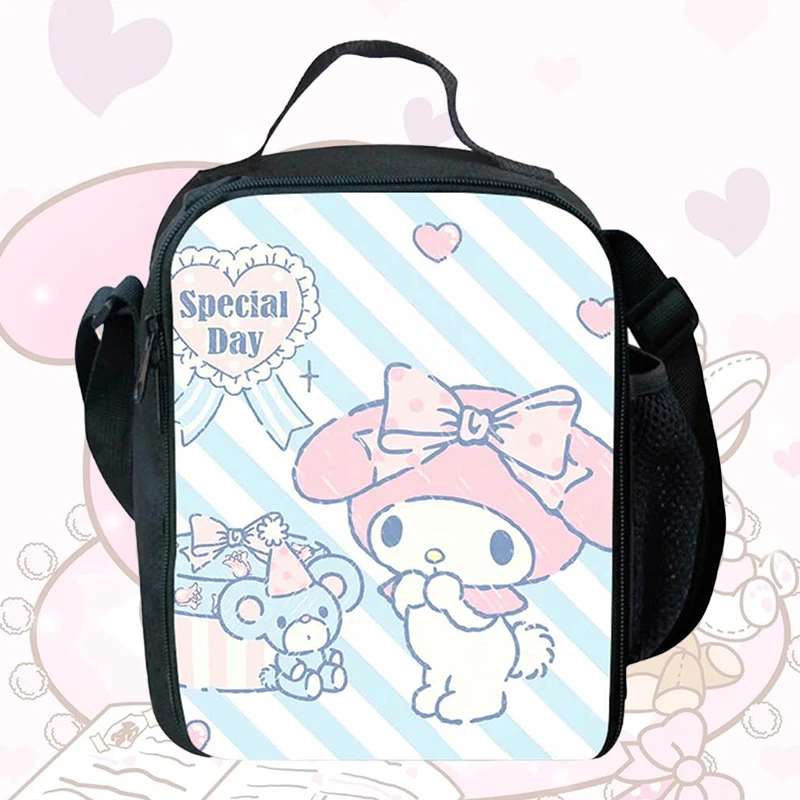 Children's Lunch Bag, Cartoon Cute Pattern School Boy And Girl Picnic Bag, 4-10 Year Old Children's Insulated Refrigeration Bag