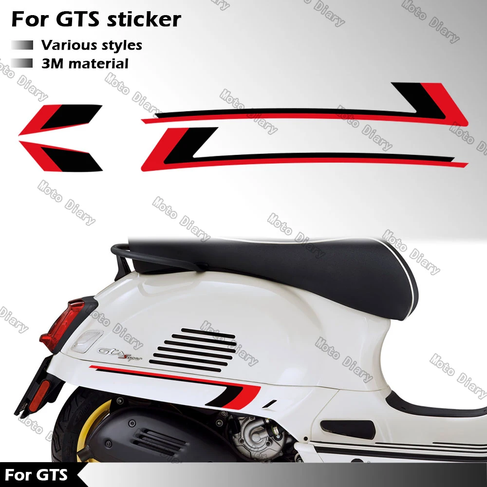 Motorcycle Decal Waterproof Sticker For Vespa GTS 300 gts 300 hpe gts 250 gts 125 super sport