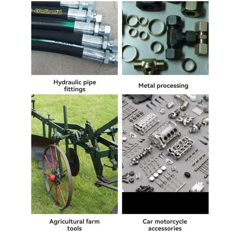 New Manual Hydraulic Pipe Compression Machine Small Portable Shrinking Pipe Compression Machine Simple Withholding