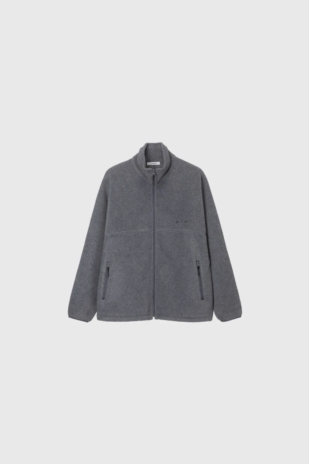 Casual Fce Jaet Colletto alla coreana Cerniera da donna Pendolarismo Sle Poliestere Lungo Sve Regular Fit ort Cappotto capispalla