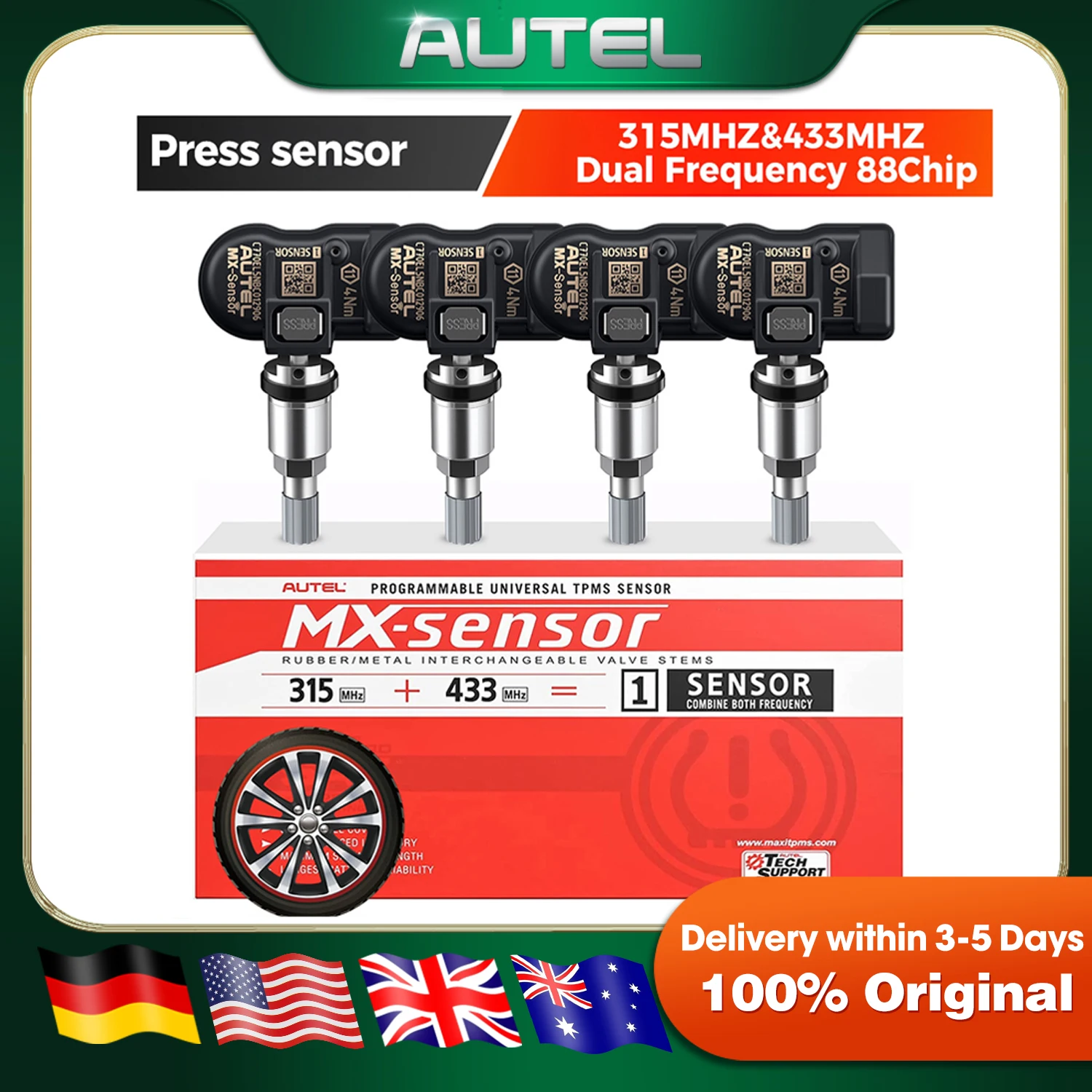 4PC Autel Mx Sensor… - image