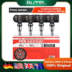 4PC Autel MX Sensor 315 433MHZ 2In1 TPMS Tire Repair Tool Auto Accessory Tyre Pressure Monitor Pad Programmer For TS501 TS508WF