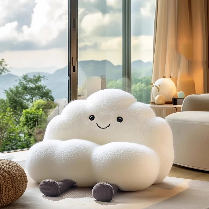 Adult Cute Cloud Sofa Cloud Designer Children Loveseat Puffs Sofa Lounge Minimalist Divano Da Soggiorno Living Room Furniture