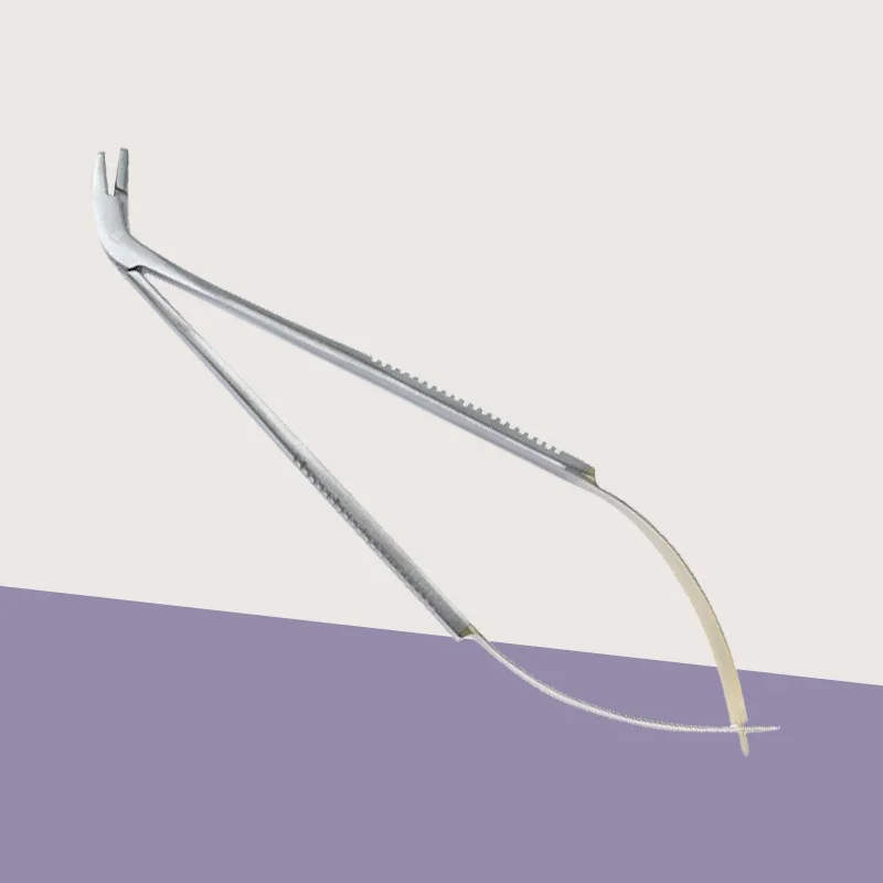 Dental Sectional Contoured Matrix Bands with Plier Ring Holder and Castroviejo Needle Tweezers Dentistry Tool Kit