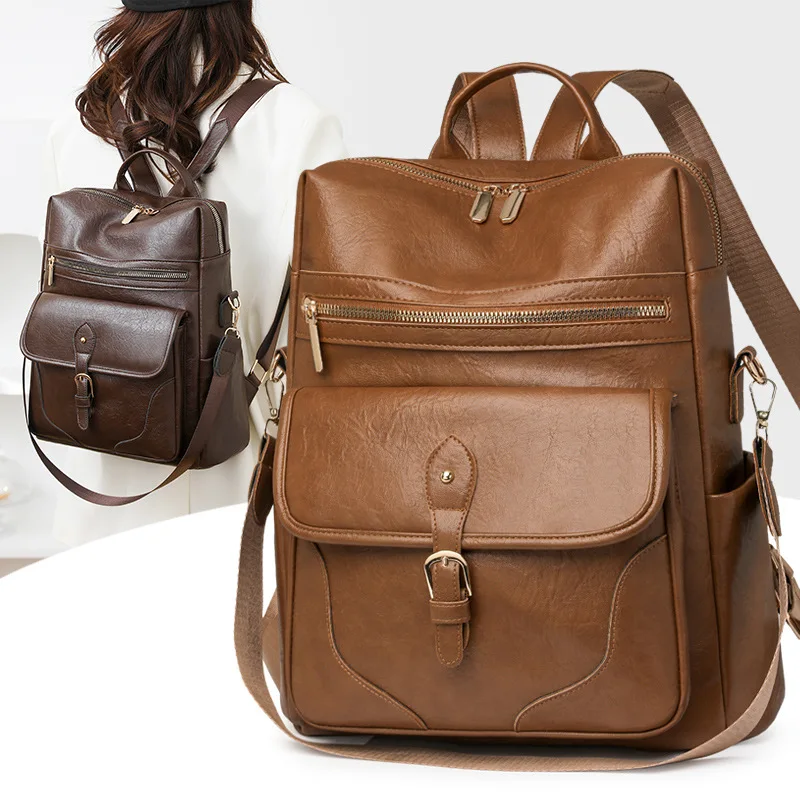 

Women Backpack Lightweight Retro Kids Backpack for Girls Large Capacity Casual Travel Bags Class Bags for Girl Designer Bag 백팩