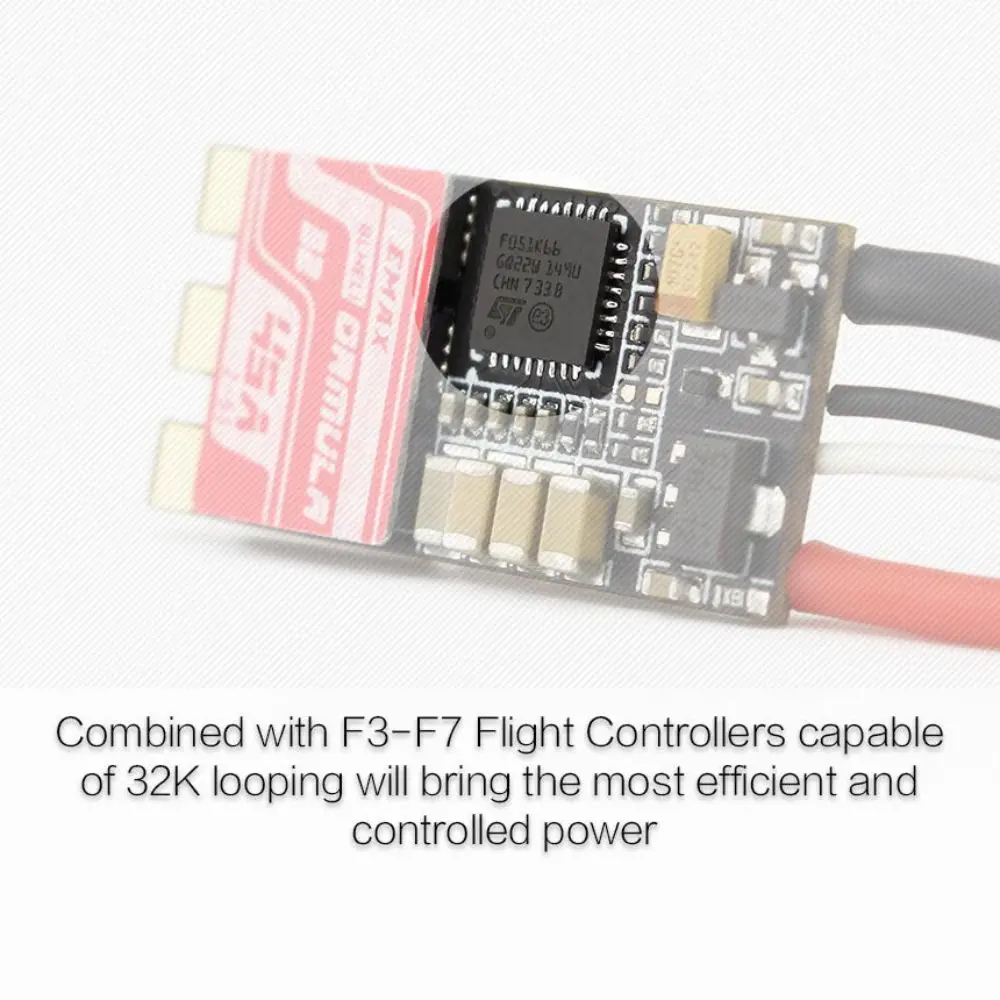 EMAX Formula 45A BLHeli_32 ESC 2-5S 55A Burst DSHOT1200 for FPV Racing Freestyle Drone Quadcopter