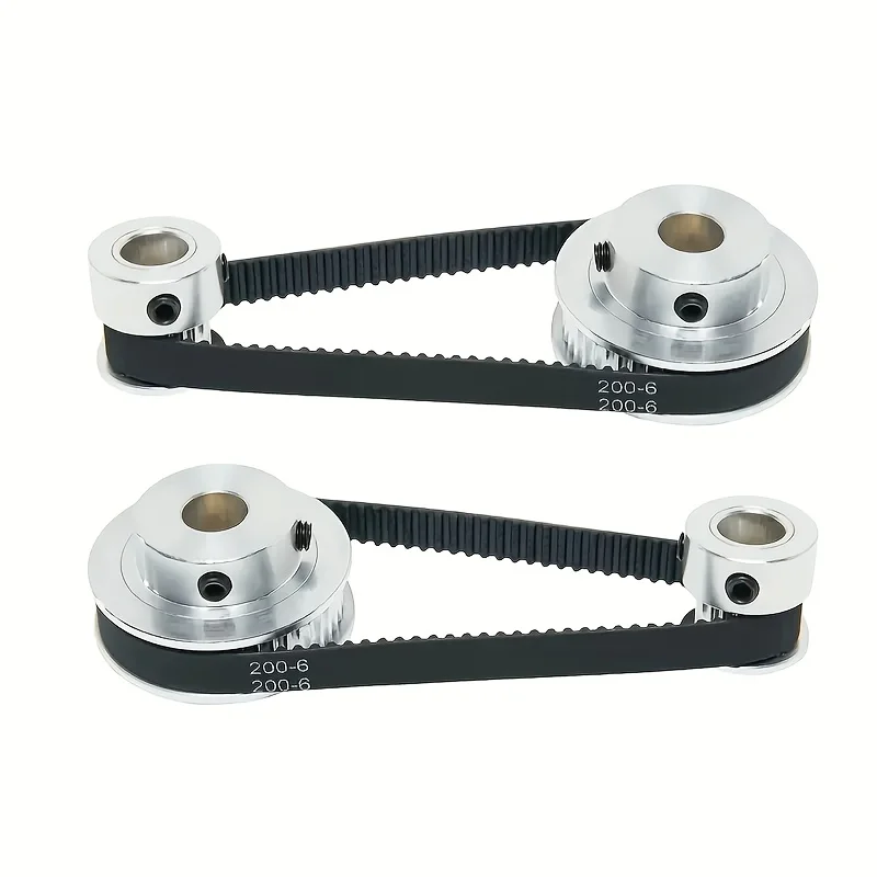 2GT Timing pulley set ， reduction ratio transmission component GT2 Pulley Belt Kit 48T 20Teeth