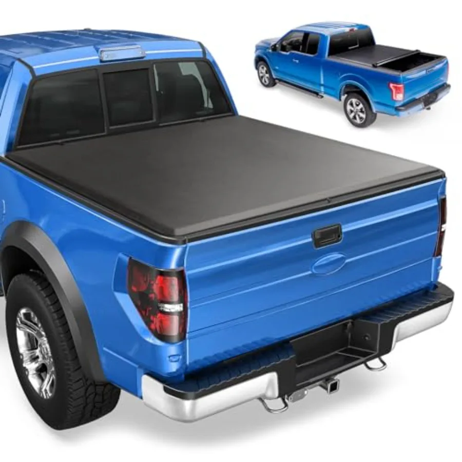 Soft Rollup Truck Bed Tonneau Cover for Dodge Ram 1500 20022010 2500 3500 20032010 Ram 1500 20112018 2500 3500 20112024 Ram 150