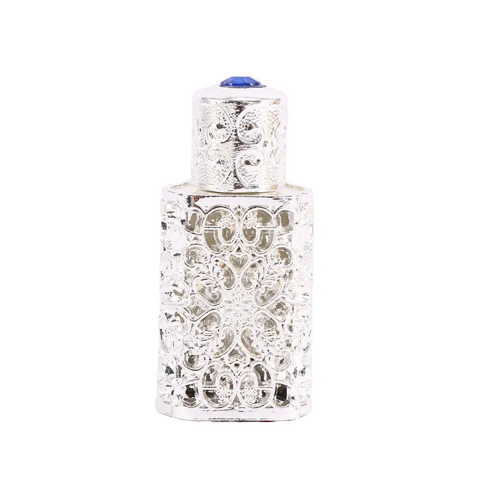 3ML Refillable Bottle Antiqued Metal Essential Oils Bottle Cosmetic Container Bottle Wedding Decoration Gift