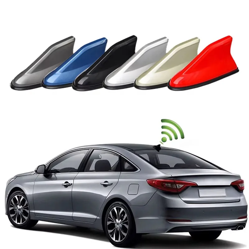 

Car Radio Shark Fin Car Shark Antenna Radio FM Signal Design For All Cars Aerials Antenna Car Styling