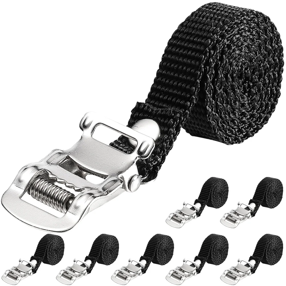 

8 Pcs Foot Pedal Strap Exercise Bike Straps Water Proof for Cycle Accessory Child