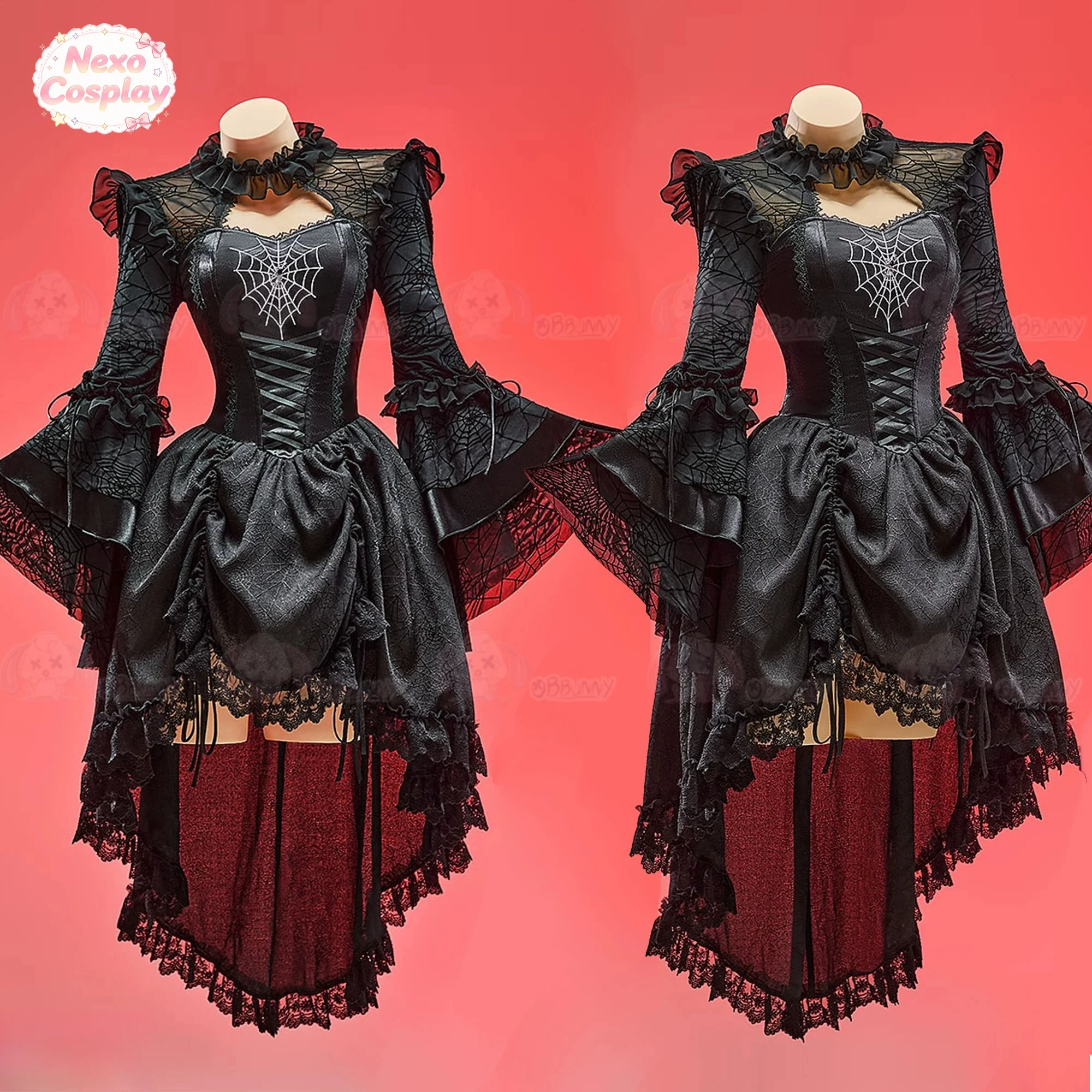 Original Fate Nocturne Gothic  - Cosplay Anime Black recension och pris