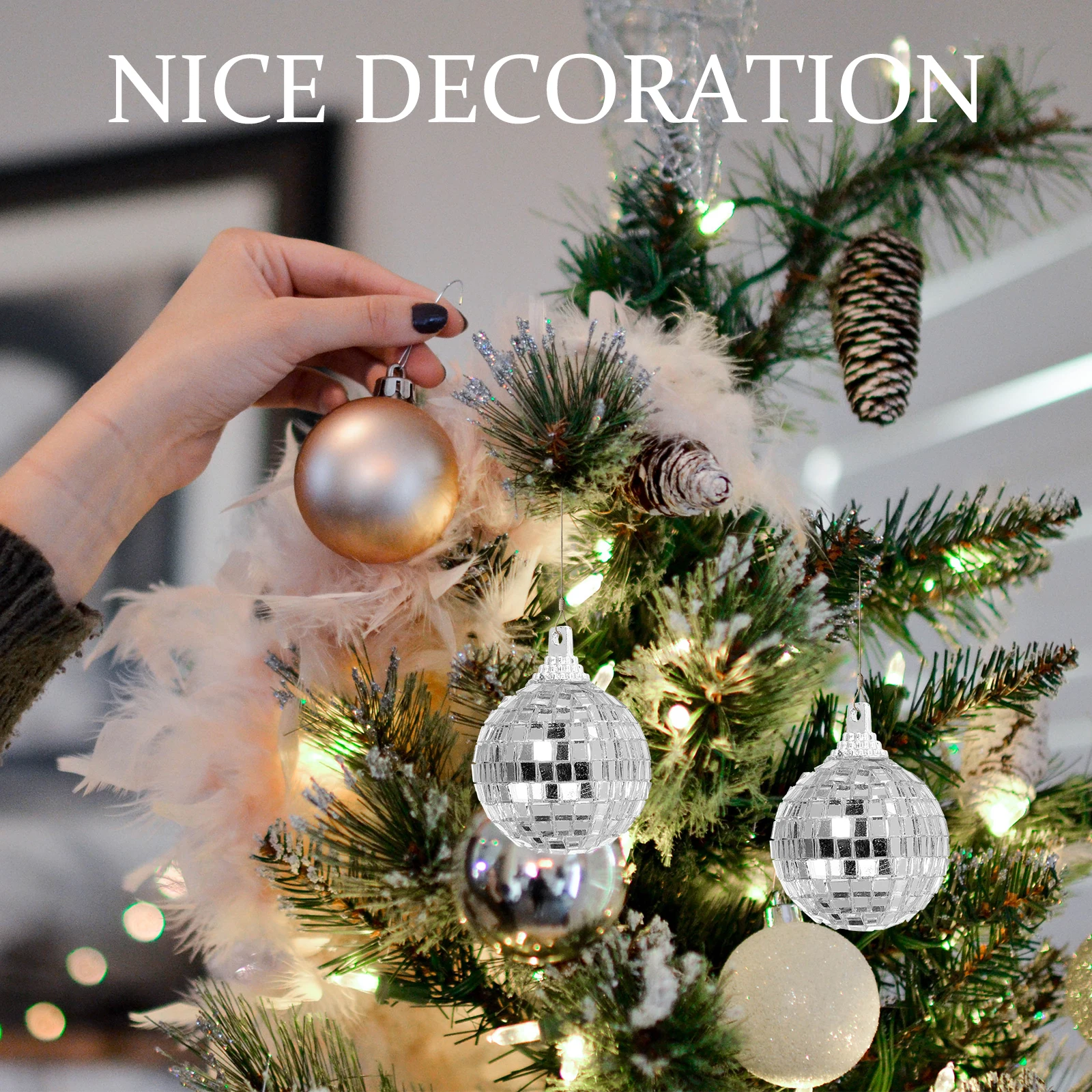 

Wall Stickers Self-adhesive Tile Mirrors Tiles Decals at Home for Bathroom Decorative