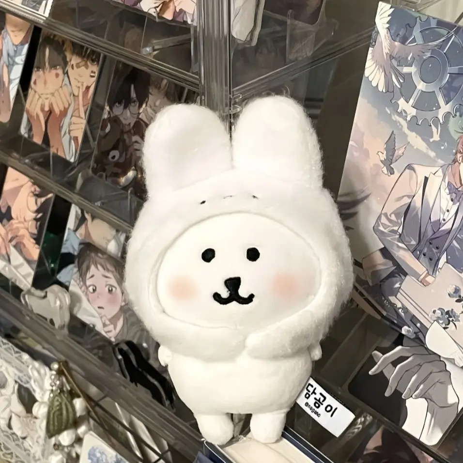 The New Best-selling Bag Pendant Head Cover Is Cute and Adorable Featuring A Plush Cartoon Character Keychain Decoration