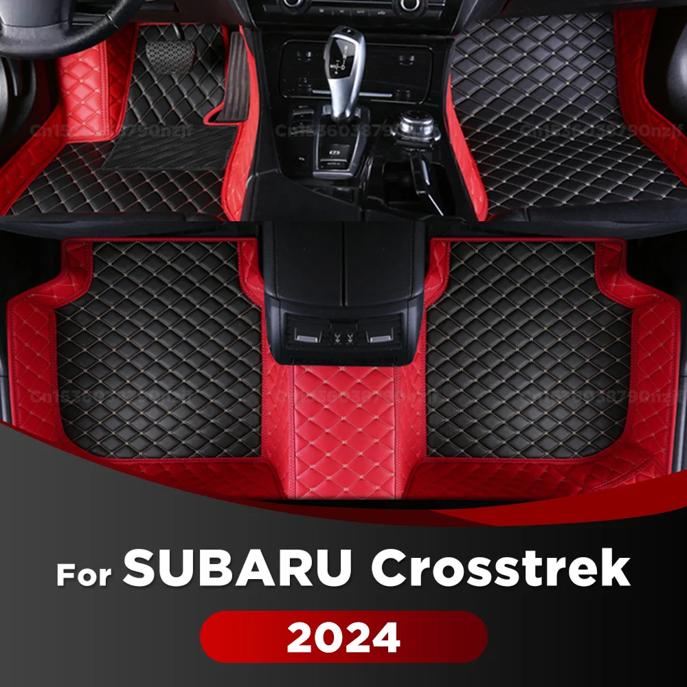 

Для Subaru Crosstrek 2024, автомобильные коврики, индивидуальные автомобильные подушечки для ног, автомобильный ковер, аксессуары для интерьера