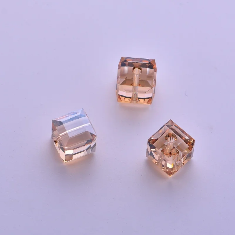 (1 piece) 5601 Cube beads loose beads rhinestone Crystal from Austria for DIY jewelry making