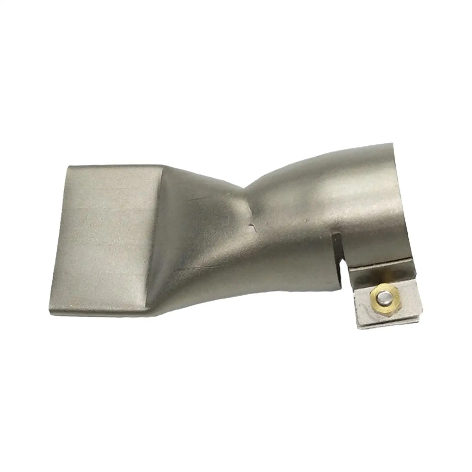 Hot Air Flat Welding Nozzle 4 Cm Stainless Steel Durable Welder Accessory for PVC Coil Seam Pulling Fixing and Precise Welding