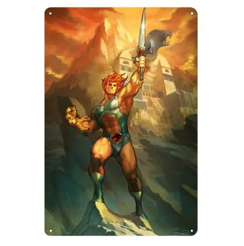 Thundercats Retro Cartoon Kids Tv Show Series Metal Poster Tin Sign 20x30cm  -aluminum