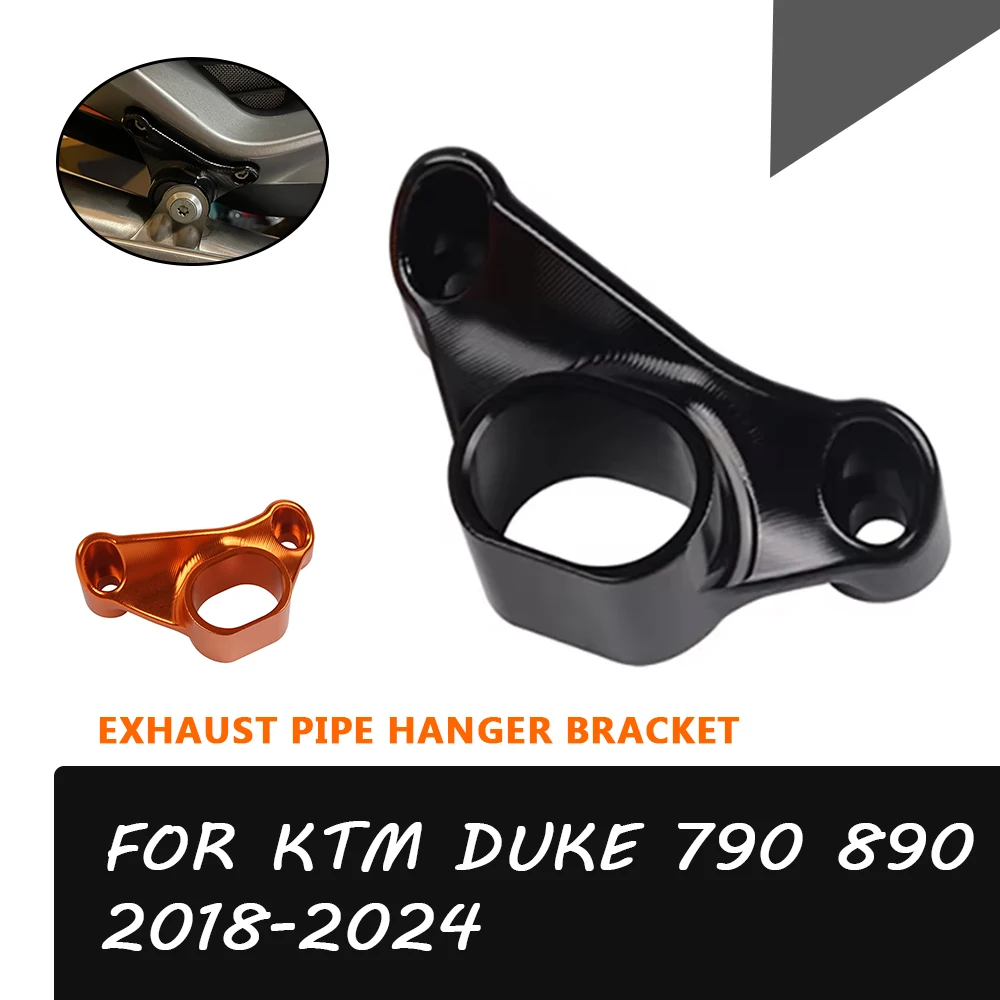 For Duke 790 Exhaust Hanger Exhaust Pipe Fixed Ring Support For KTM Duke790 DUKE 890 R Motorcycle Accessories Exhaust Bracket