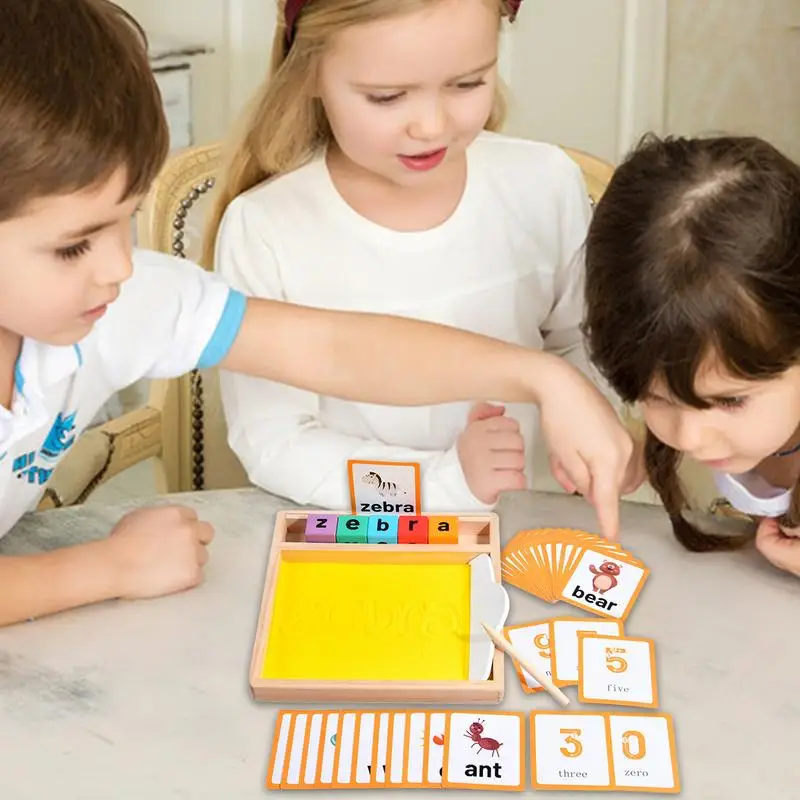 Wood Sand Trays Classroom Practice Drawing Sand Tray Learning Sand Tray Toys Sand Writing Trays Sand Tray Box With Pen For