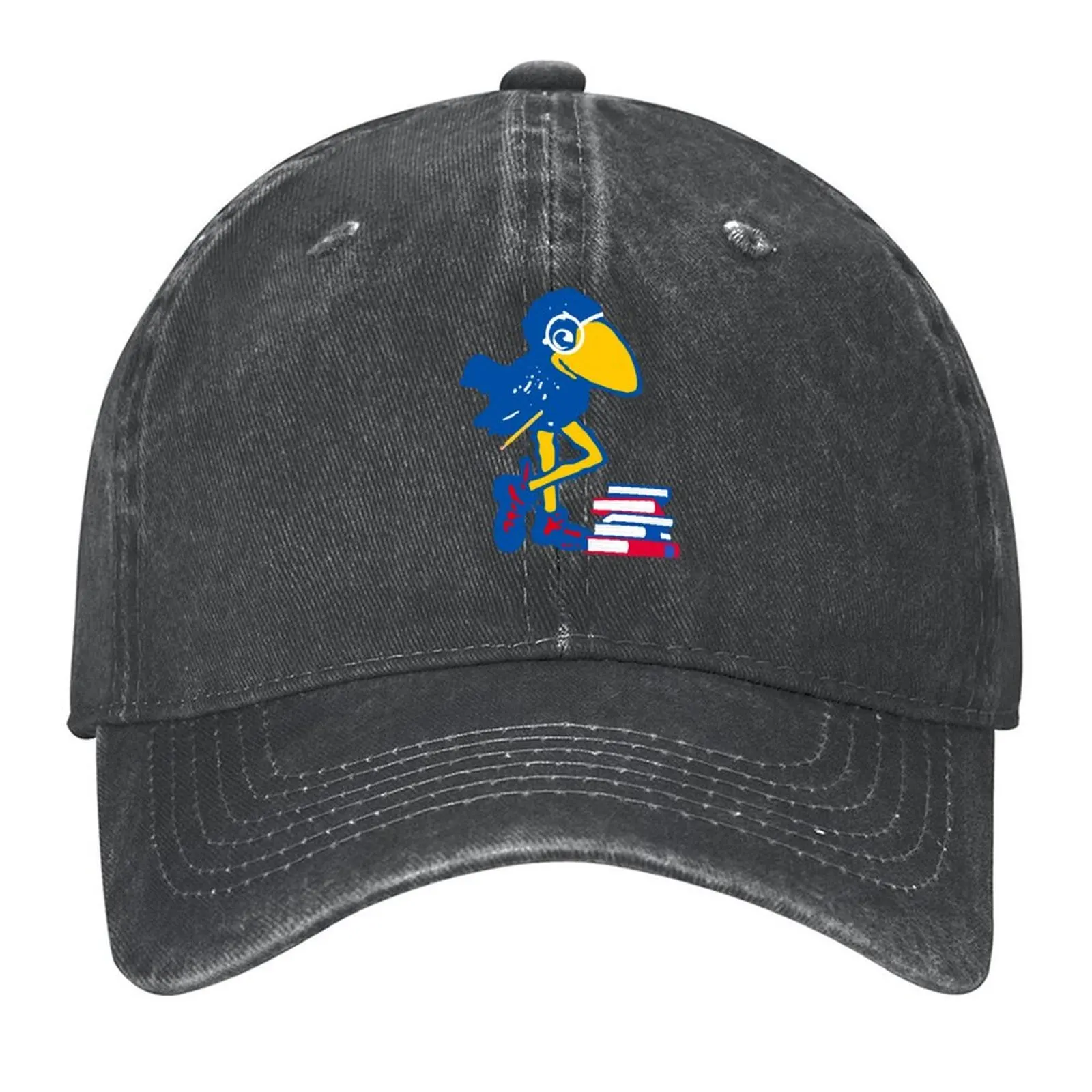 

KU Jayhawk Nerd 1912 Jayhawk (2022 Design) Baseball Cap Rave Luxury Brand Golf Golf Wear Women's Hats Men's