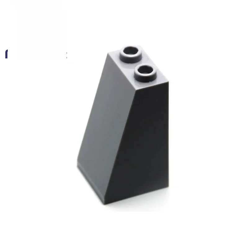 1 peça moc peças 98560 3684 inclinação 75 °   2 x 2 x 3 tijolos compatíveis diy montar blocos de construção partícula criança quebra-cabeça cérebro brinquedo presente