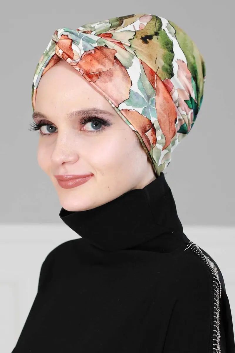 Mihrace Penye Bone autumn pattern