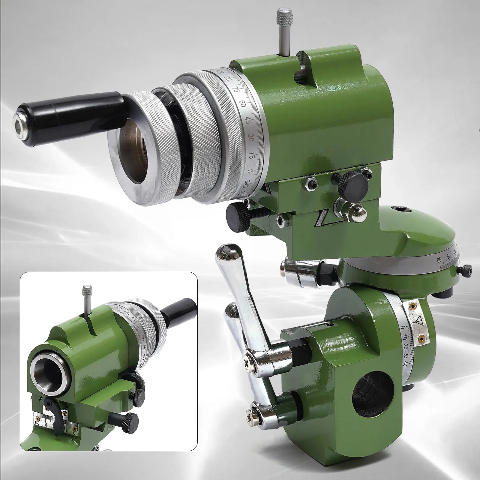 Grinder Tool Holder Multi Purpose Green Multifunction Universal Tool Rest Body Lathe Accessories for End Mill End Torsion Lathe