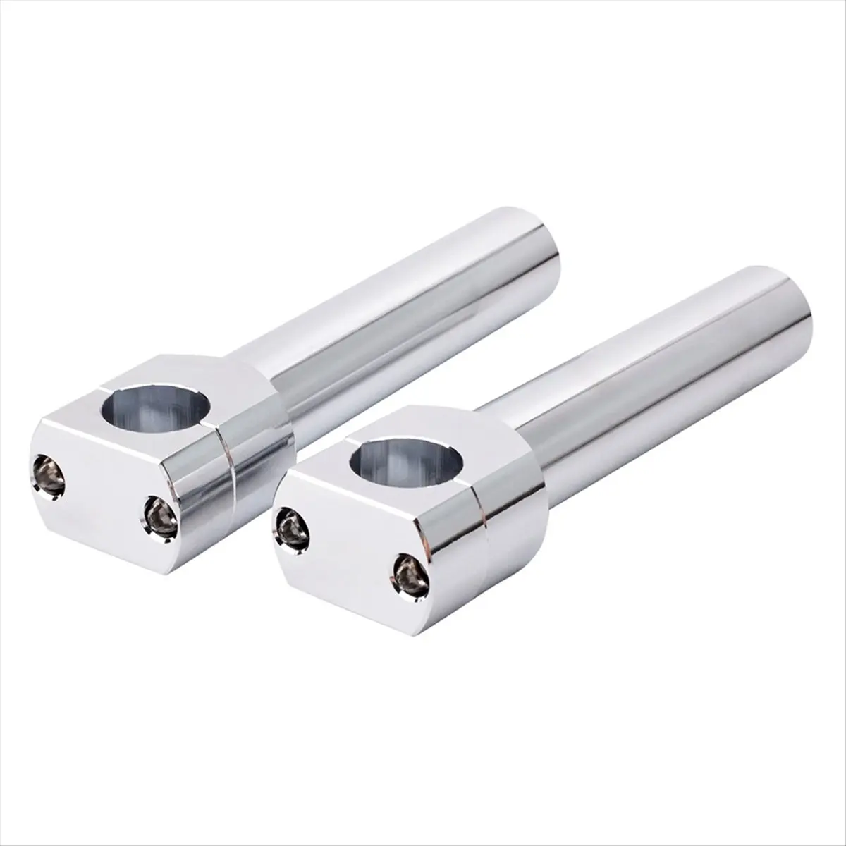 #99M (Silver)Universal 1inch 25MM Motorcycle HandleBar Bar Risers,Automotive Parts & Accessories