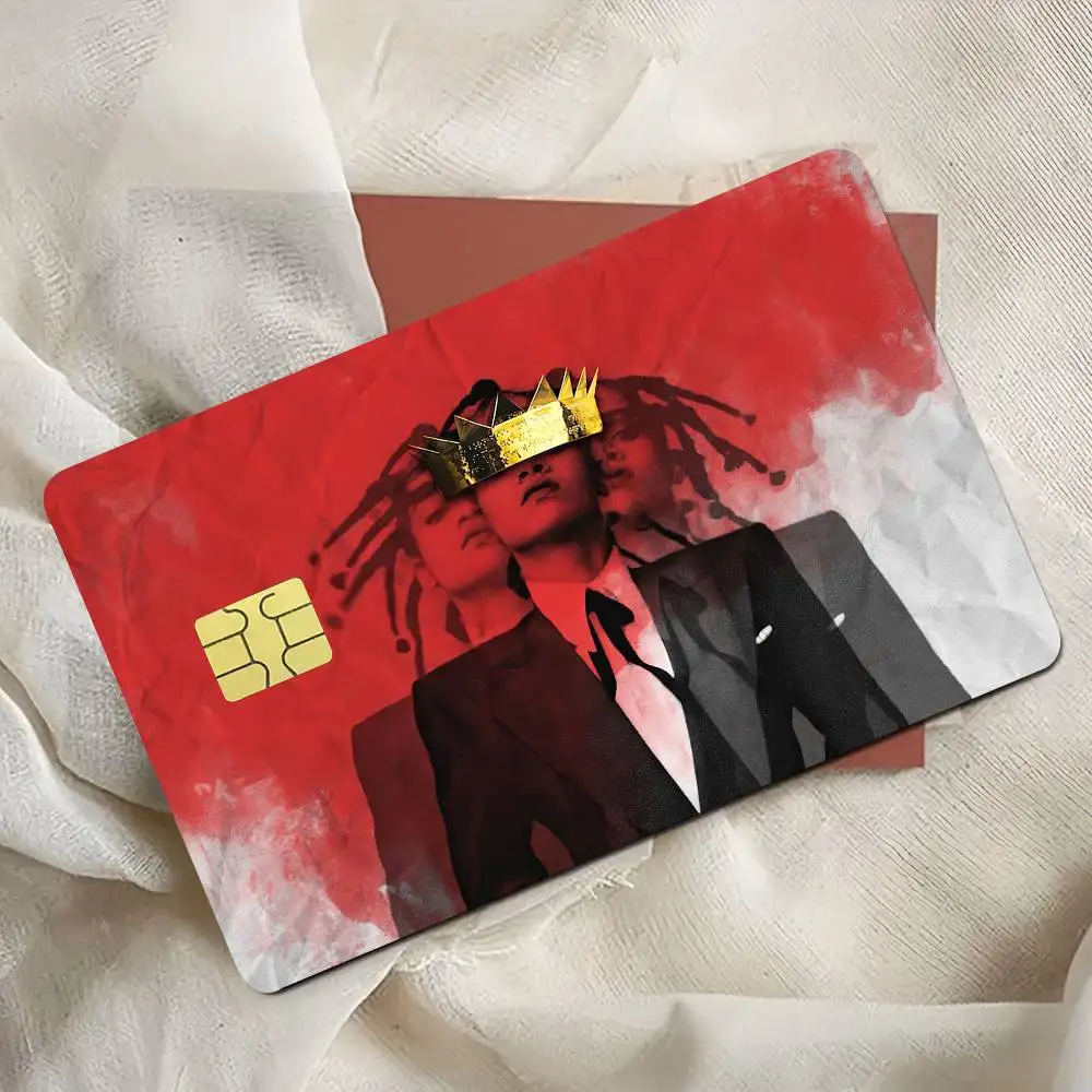 Singer R-Rihanna Credit Card Skin Stickers For Bank Card Bus Metro Card Sticker Waterproof Gift