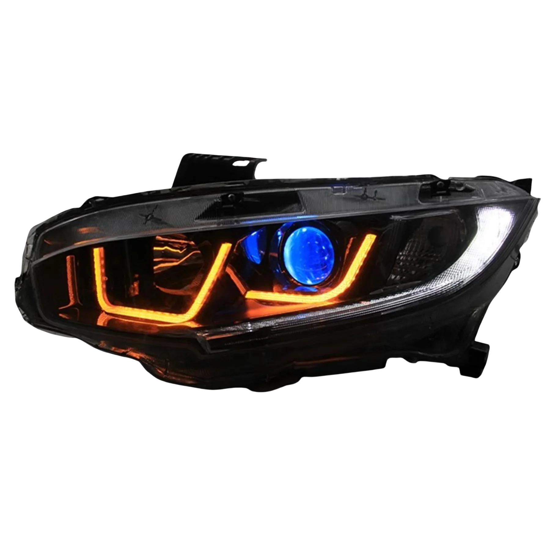 

Передняя фара автомобиля для Honda CIVIC 16-21 DRL, дневные ходовые огни, указатель поворота