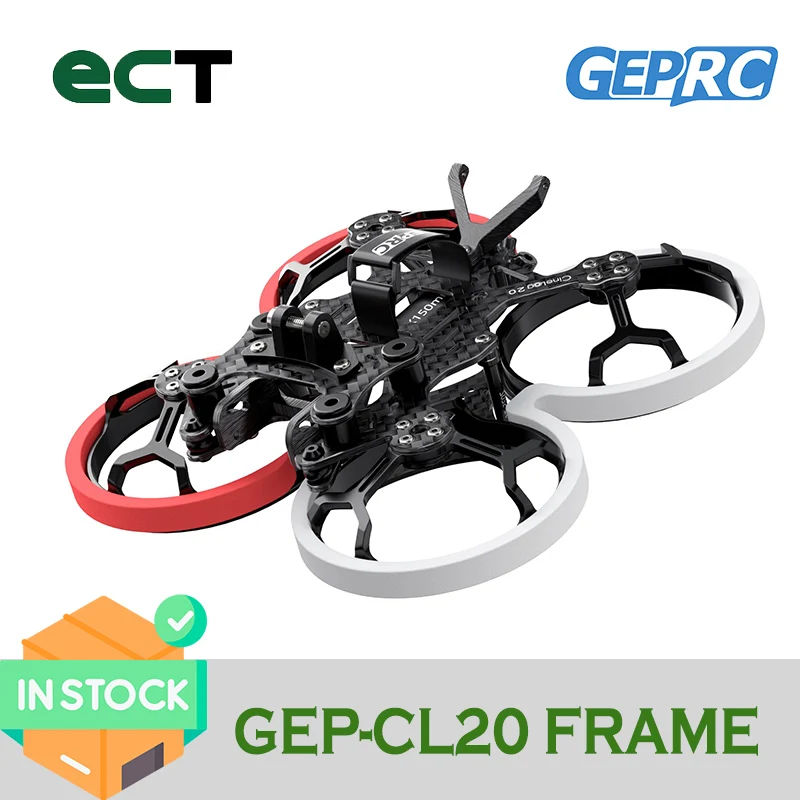 

GEPRC GEP-CL20 CL20 2-inch Frame Kit CineLog20 Adapted to O3 Air Unit VTX FPV Racing Drone