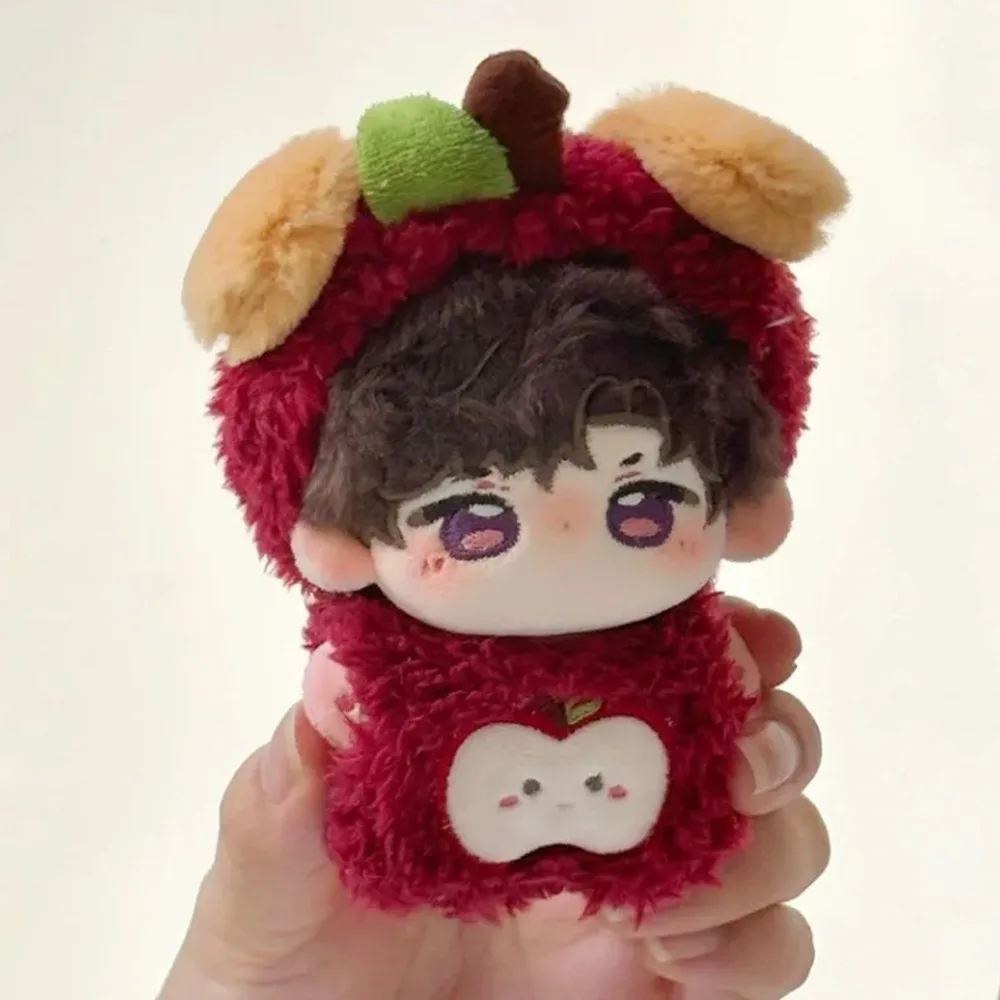 

Fruit Series 10cm Cotton Doll Clothes Plush Jumpsuit Suit Doll Clothes Outfit Lovely Grape Doll Dress Up Set 10cm Cotton Doll