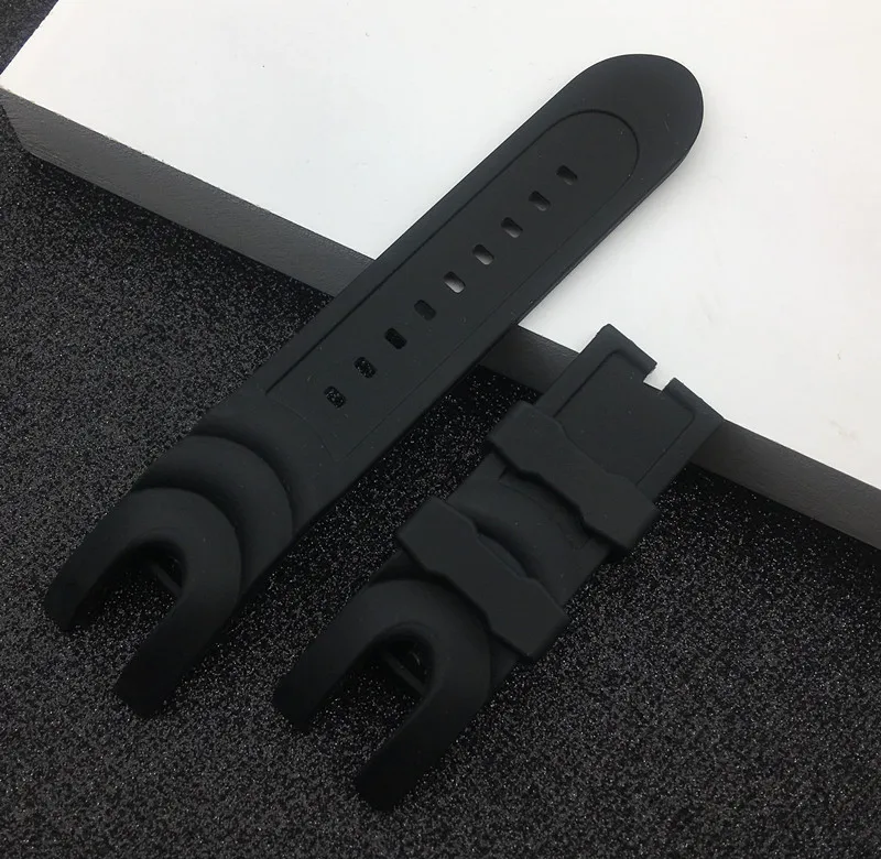 NEW 26MM Black Rubber Watch Band Strap For Invicta Reserve Collection Venom 6110 6112 6114