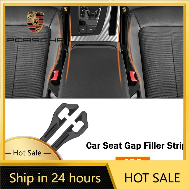 

For Porsche Cayenne Panamera Macan 911 Car Seat Gap Plug Strip Side Seam Seat Gap Storage Organizer For Porsche Boxster Cayman C