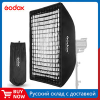 Godox SB-UE 50x70cm 60x90cm 70x100cm 80x120cm Portable Rectangular Umbrella Bowens Mount Softbox + Carry Bag for Studio Flash