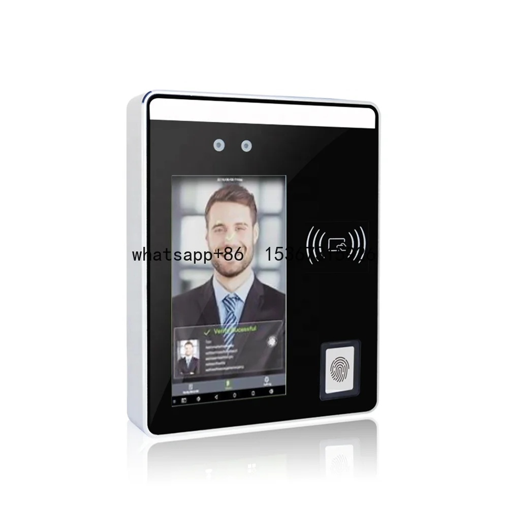 Android Access Control Facial Recognition Terminal with Fingerprint Reader and 5-Inch Touch Display(SpeedFace-H5)