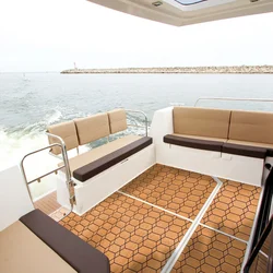 2400*550mm Hexagon Patterned collage Self-adhesive Yacht kayak EVA Foam Anti slip mat RV trunk Refurbished materials boat Access