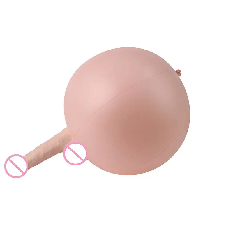 Inflatable balloons, simulated female sex toys, adult sex products