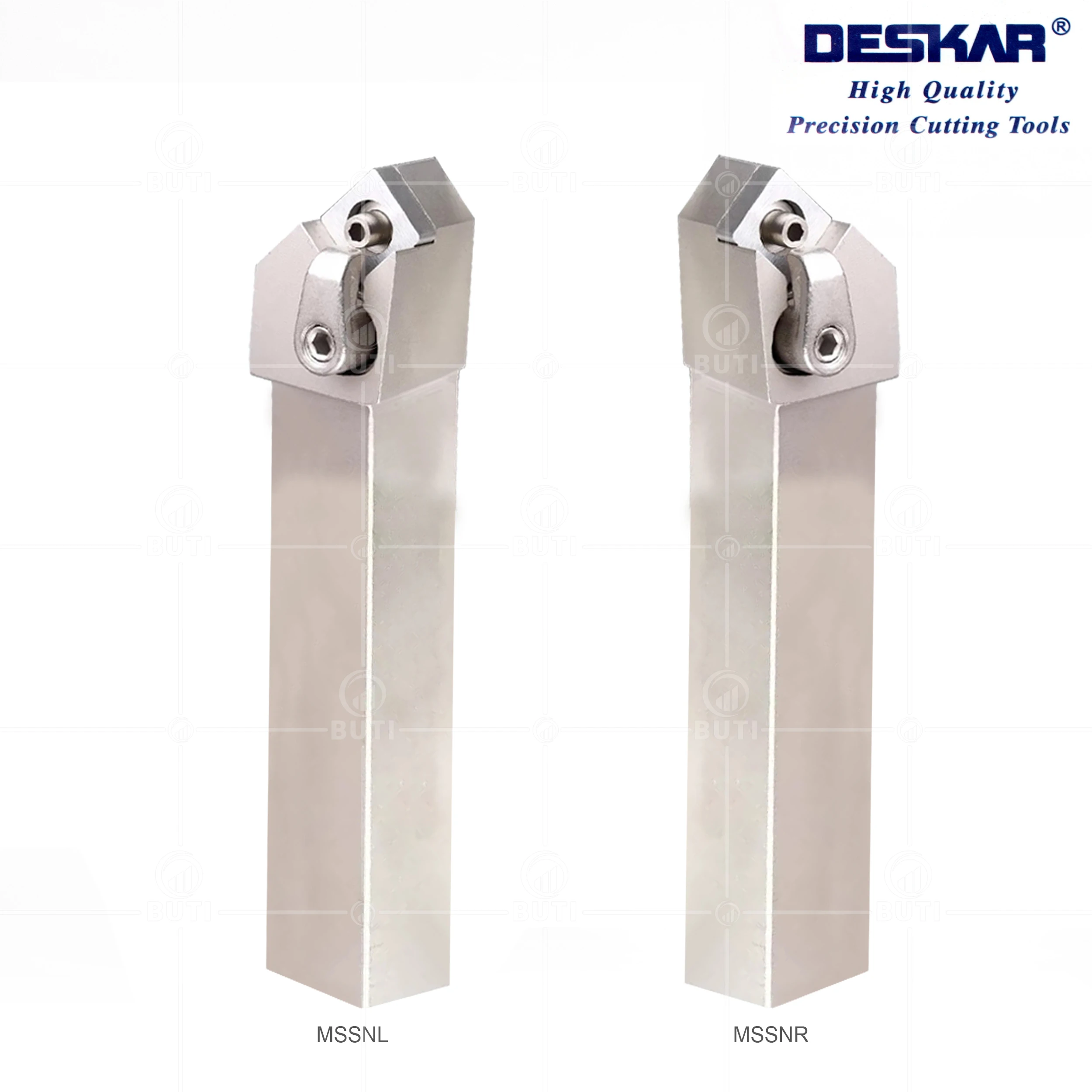 DESKAR 100% Original External Turning Tools MSSNR MSSNL1616H12 2020K12 Lathe White Holder Cutter For SNMG Carbide Cutting Blades