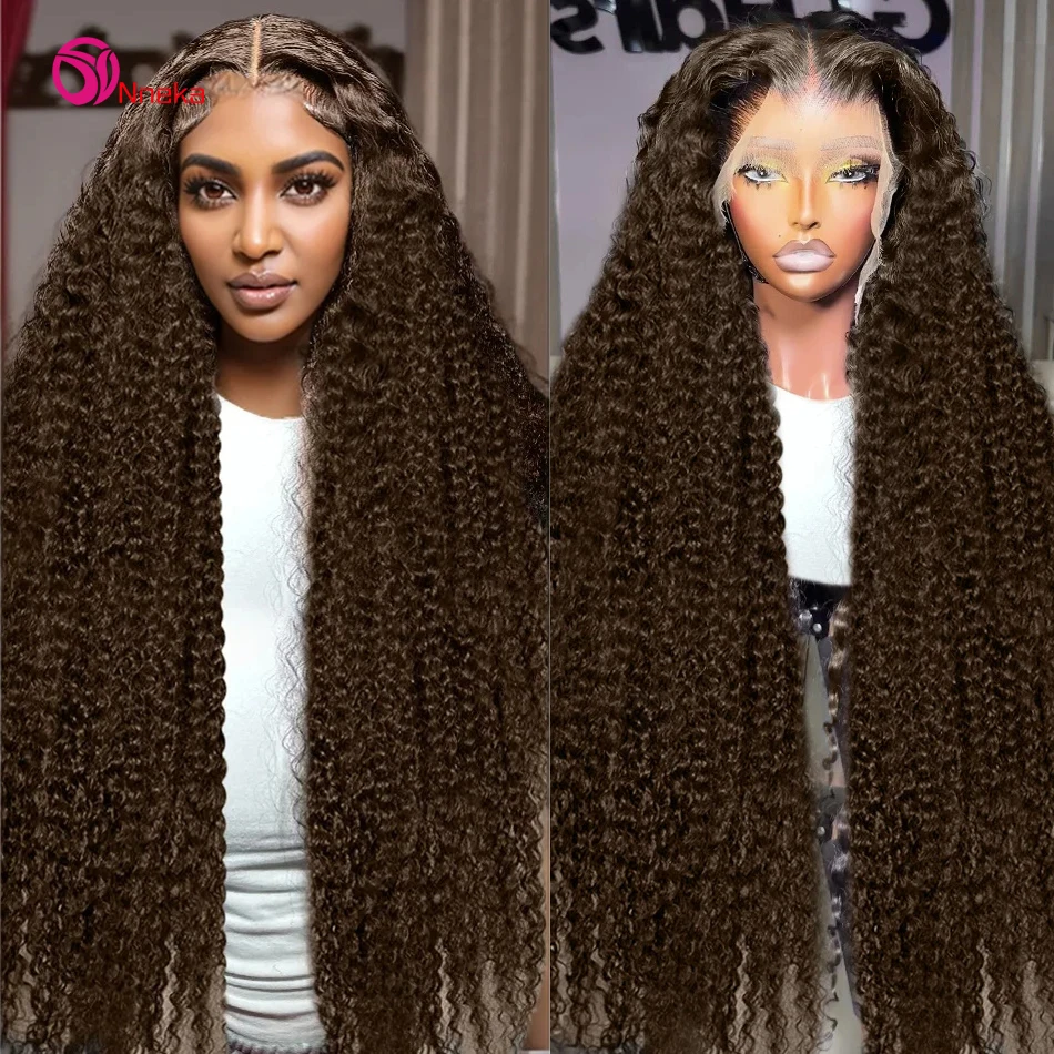 

38 Inches Deep Wave Hd Lace Wig Human Hair 13x6 Lace Frontal Wigs 13x4 Brazilian Curly Lace Front Human Hair Wig