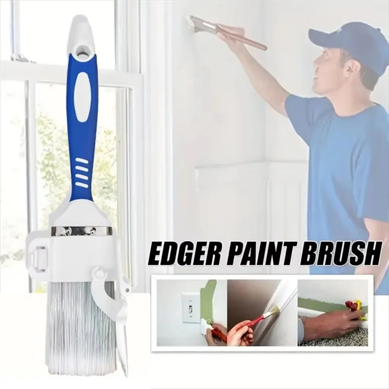 Abks-pinceles de pintura doméstica, pincel de separação de cores para melhoria da casa, pintura de parede e arte, projetos diy
