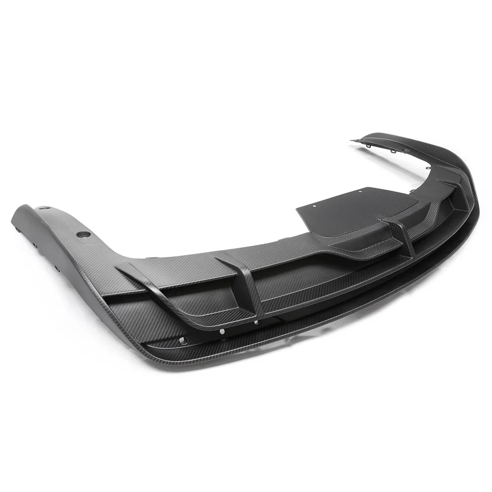 

Dry Carbon Fiber Rear Bumper Diffuser Lip Fit for Tesla Model S Plaid 2021-UPBody Kit a Style