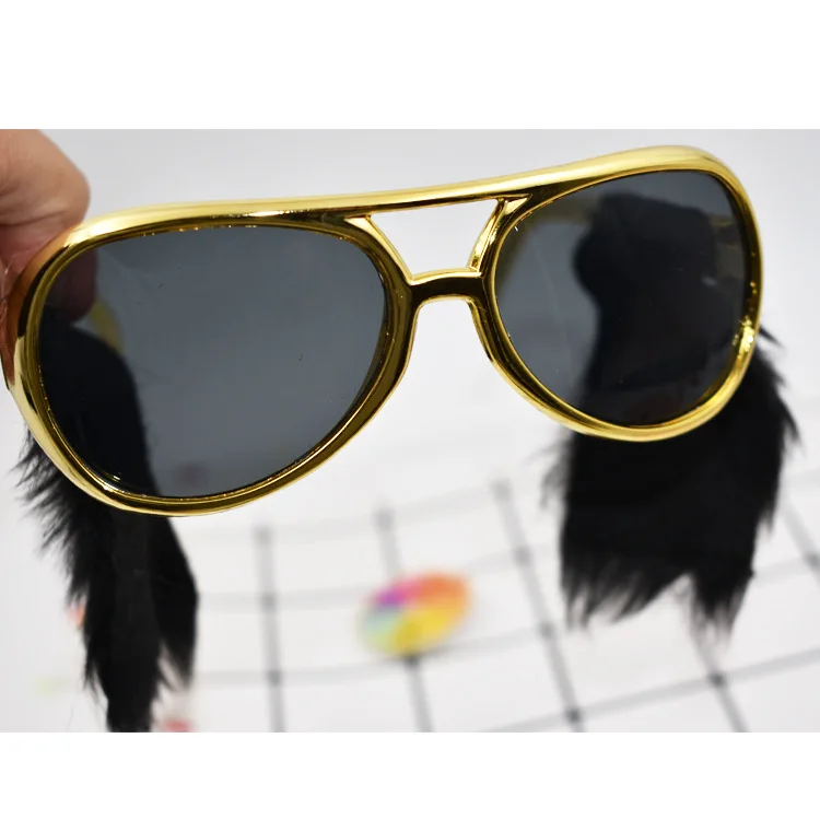 نظارات تمويه مضحكة 70s ديسكو حفلة فيلم لعب الأدوار الفيس حفلة موسيقية مضحك نظارات تأثيري فستان روك كرنفال اكسسوارات #2