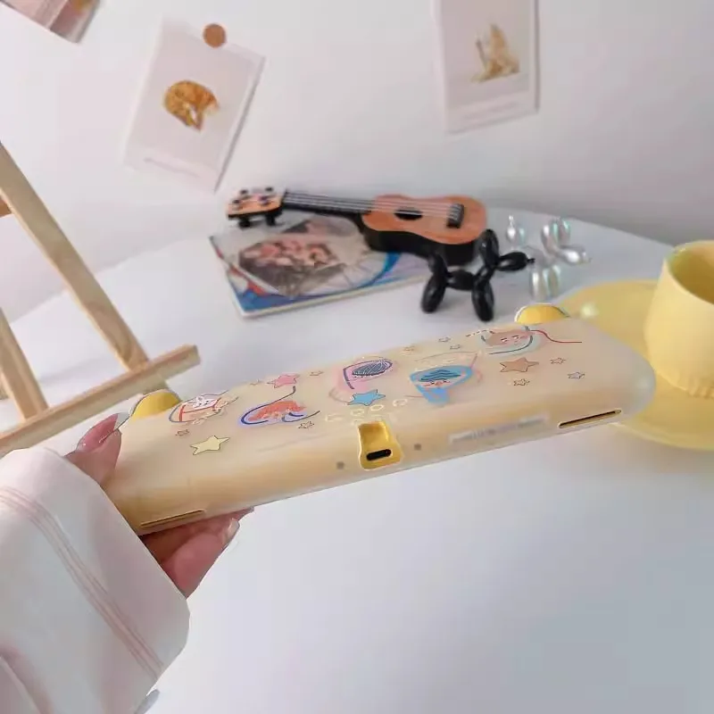 Disney para Avatar miękkie skóra TPU etui ochronne do Nintendo przełącznik Lite kontroler ochrona pleców obudowa etui