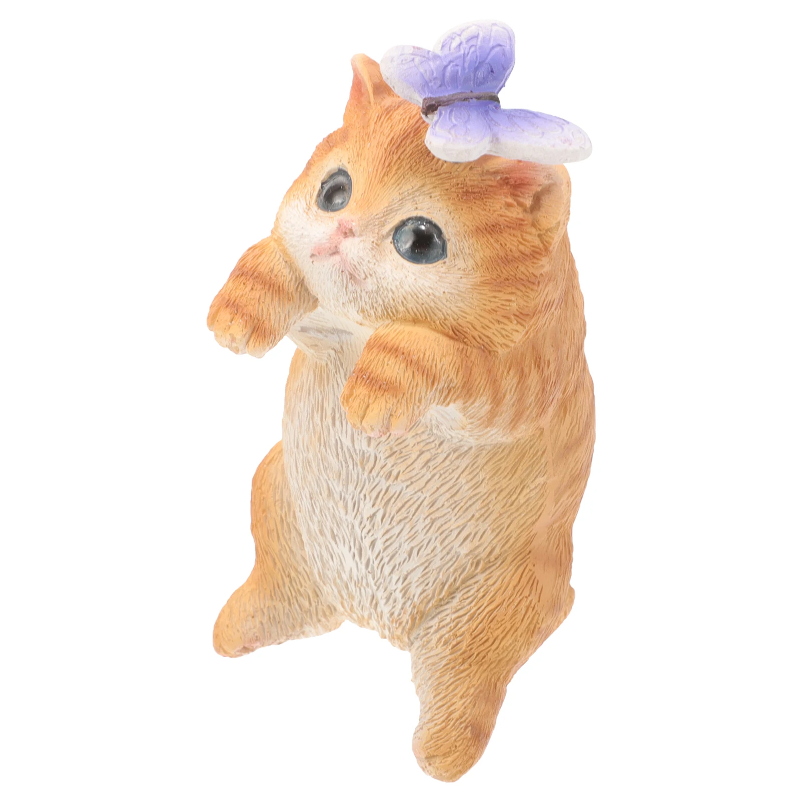 

Cute Cat Flower Pot Hanger Resin Decoration for Garden Outdoor Micro L Plant Succulent nament Tool Storage Garden